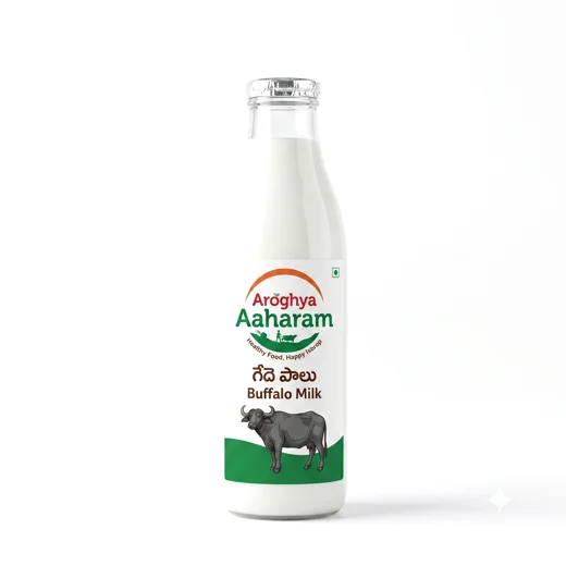 Arogya Aaharam Buffalo Milk – గేదె పాలు