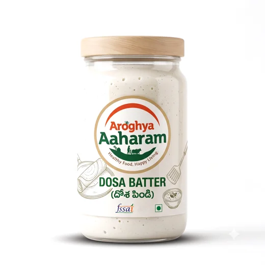 Arogya Aaharam Dosa Batter – దోశ పిండి